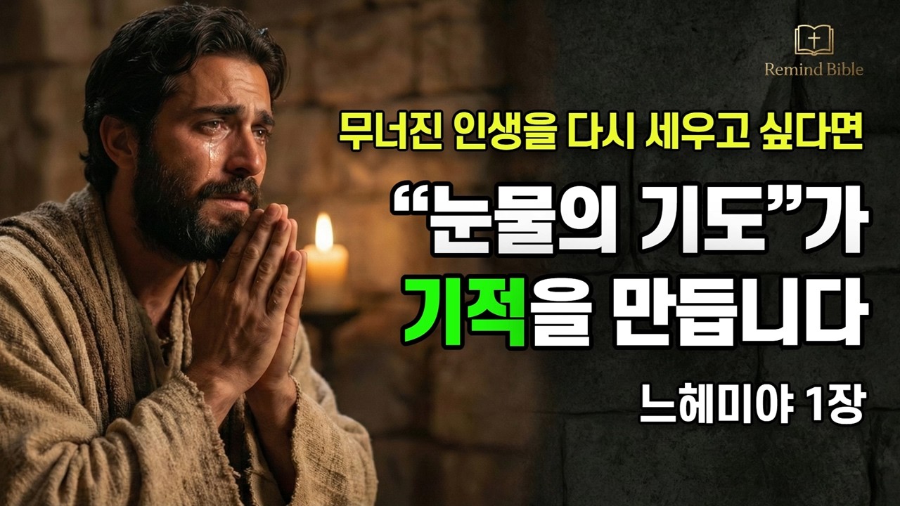 느헤미야 1장 | 느헤미야는 왜 성벽보다 먼저 울었을까? |  진짜 회복의 시작, 느헤미야의 눈물과 기도
