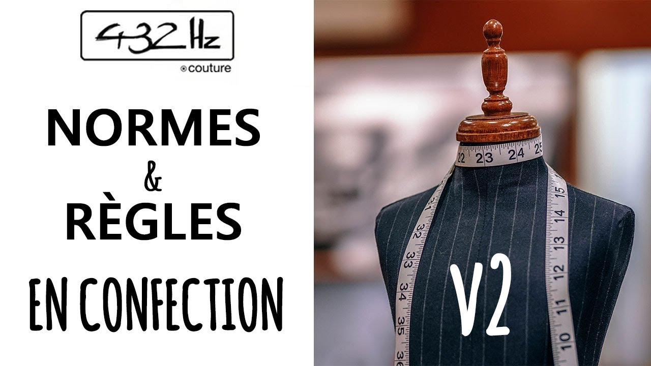 Règles et normes de la COUTURE - Vidéo2: Les points