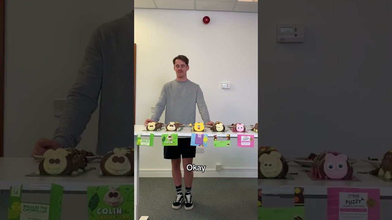 Can they find the REAL Colin the Caterpillar?! #luxury #office #officelife #colin #cuthbert