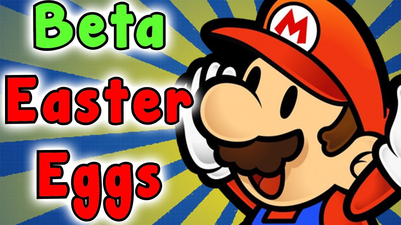 Super Paper Mario - Beta SECRETS And EASTER EGGS!