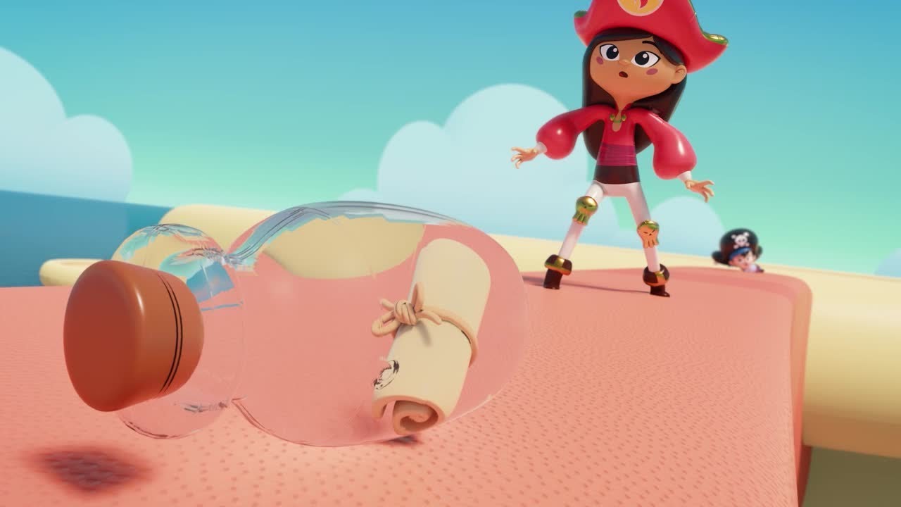 Pfffirates ! SECRET MESSAGE 😱 NEW Cartoon for Kids