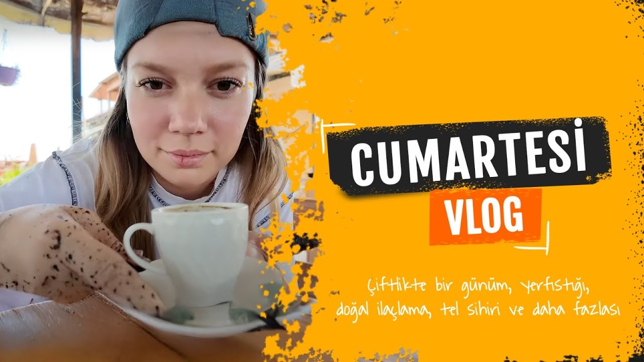 CUMARTESİ VLOG çiftlikte bir günüm, yerfıstığı, doğal ilaçlama, tel sihiri ve daha fazlası :)