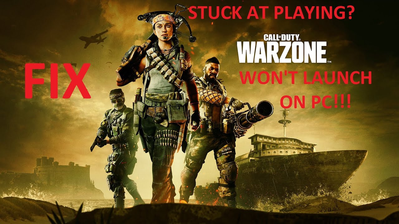 Warzone Game Won't Launch In Battle.net