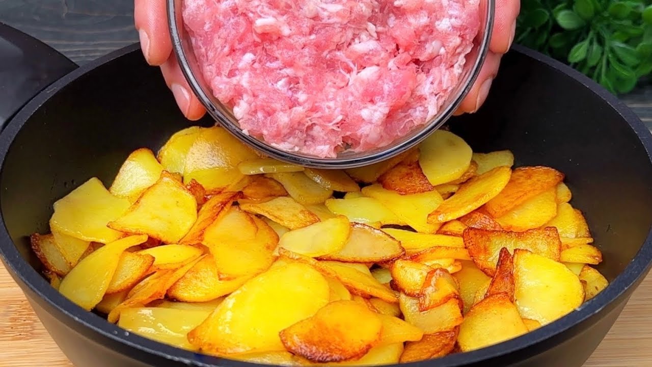 Das leckerste Rezept für Kartoffeln und Hackfleisch❗️Alle Nachbarn werden dich nach einem Rezept fra