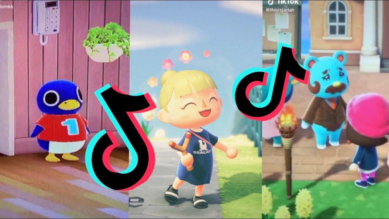 animal crossing tik tok memes i shook from a tree