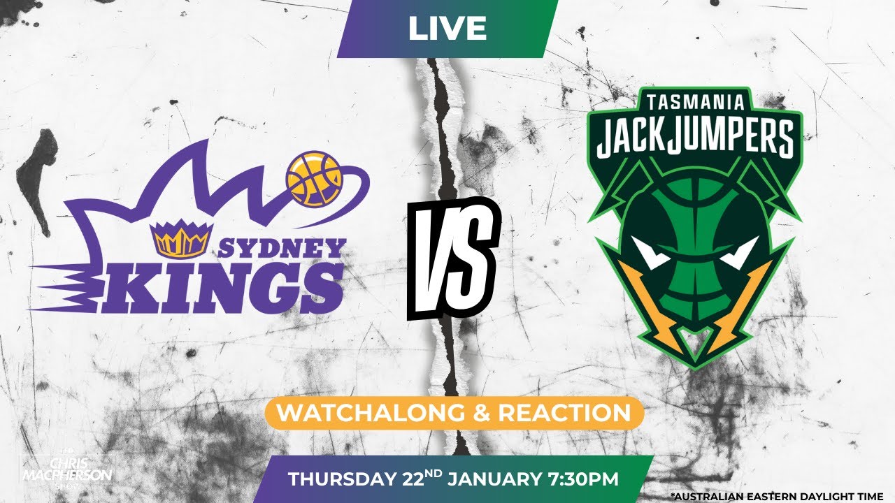 Sydney Kings vs Tasmania Jackjumpers - 🏀 NBL 2025/26 - LIVE Basketball Watchalong
