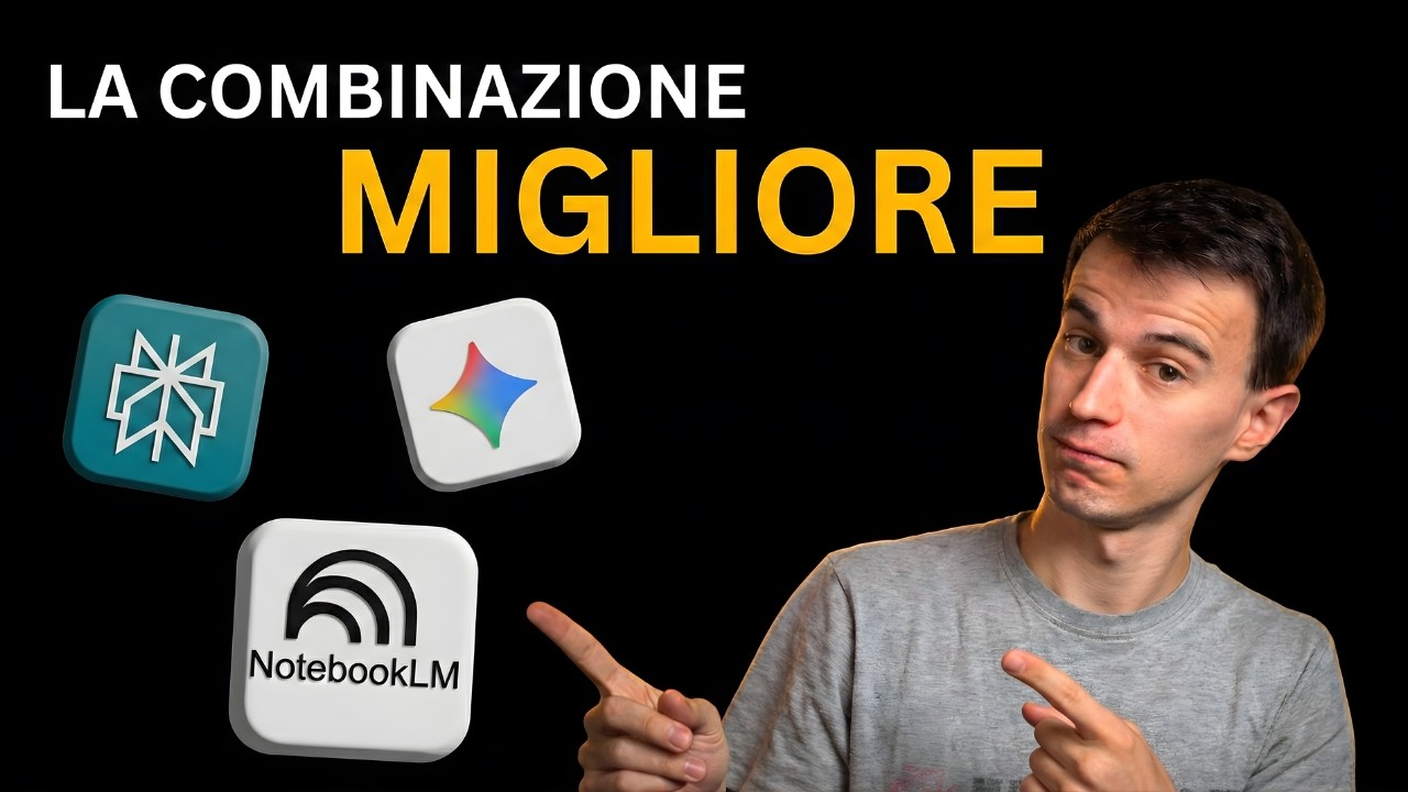 Perplexity + NotebookLM + Gemini | Il miglior WORKFLOW del 2026