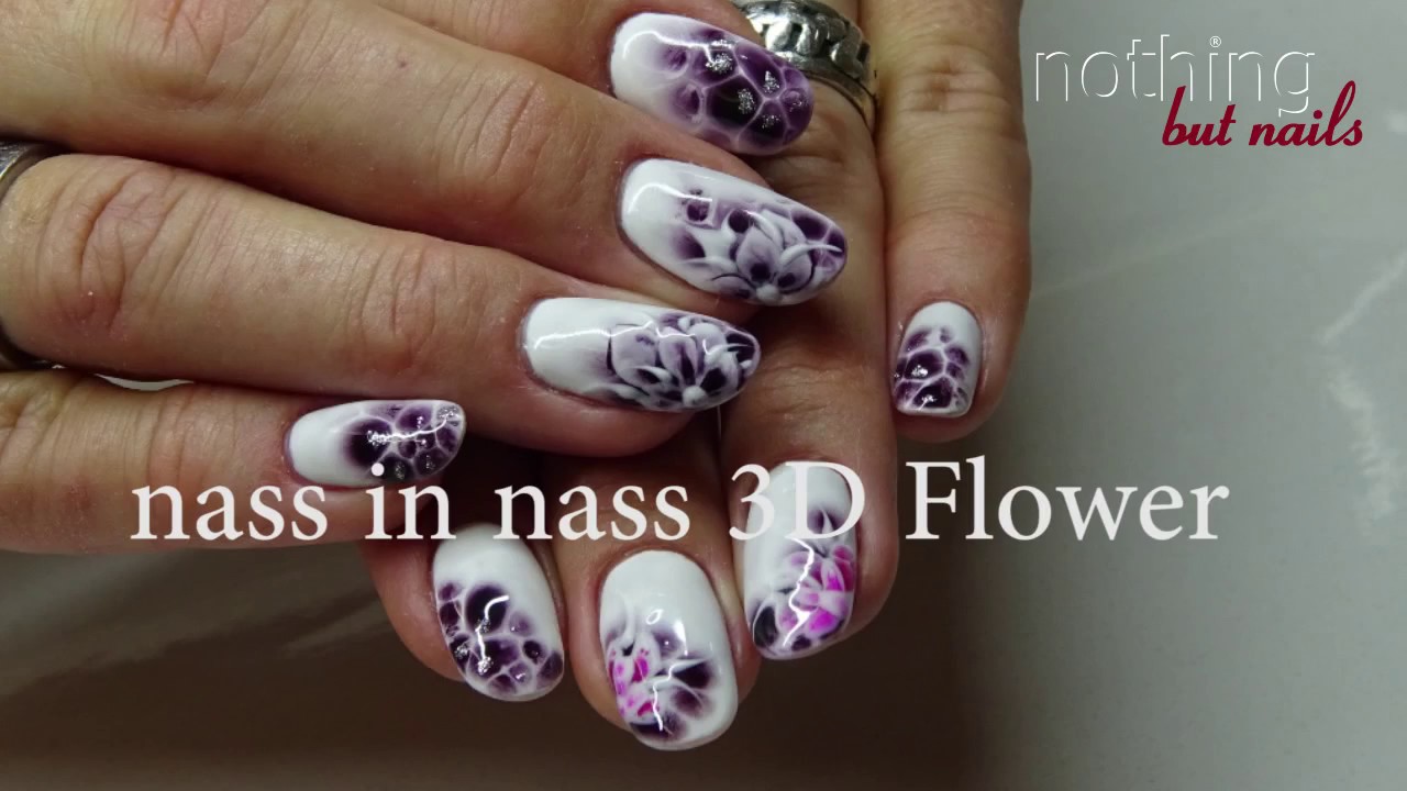 nass in nass 3D Flower nothing but nails