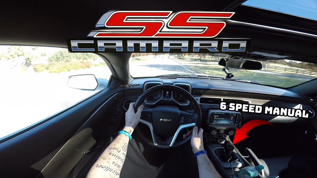 Taking my STRAIGHT PIPED MANUAL 5th Gen Camaro SS to get gas POV Drive| Downshifts, Pulls & Burbles!