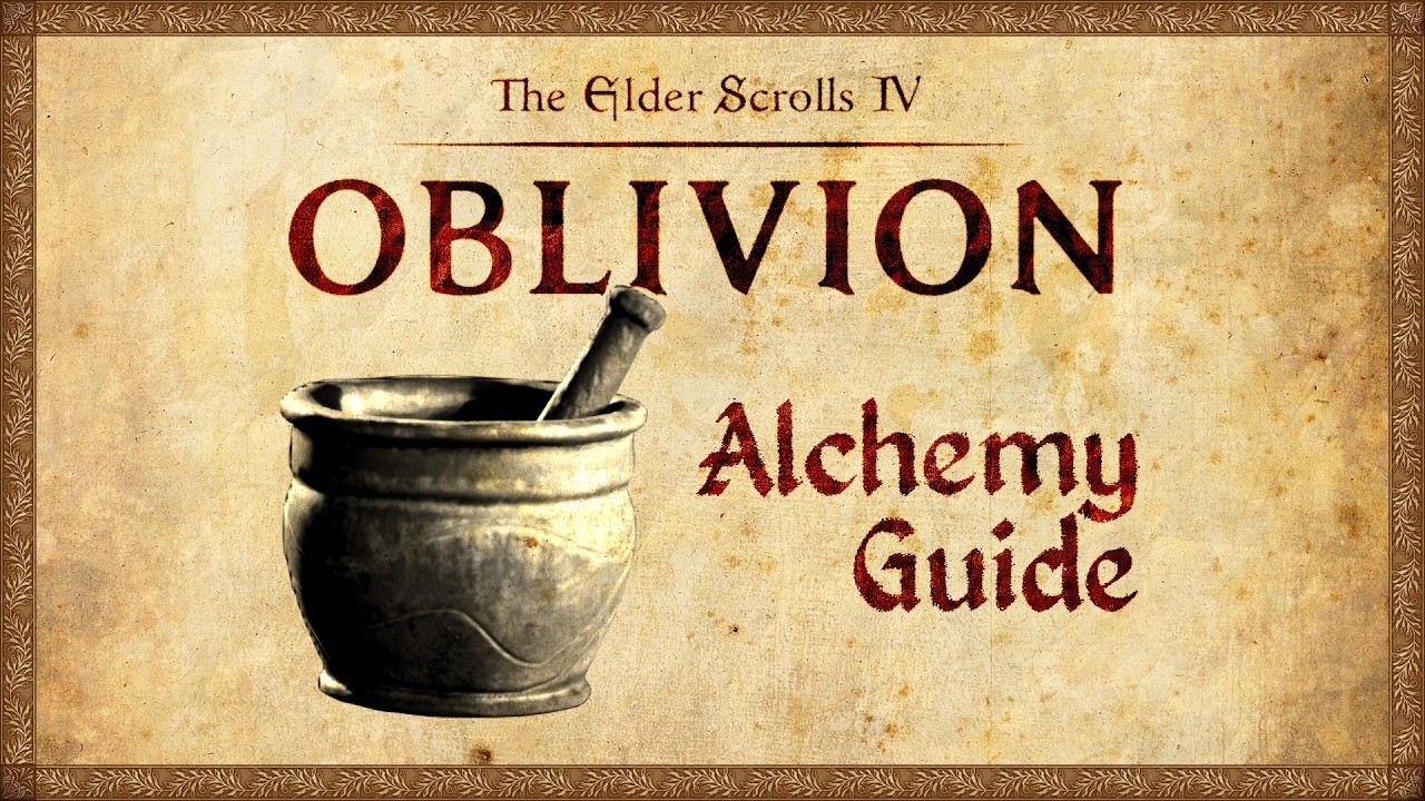 Руководство по алхимии Oblivion