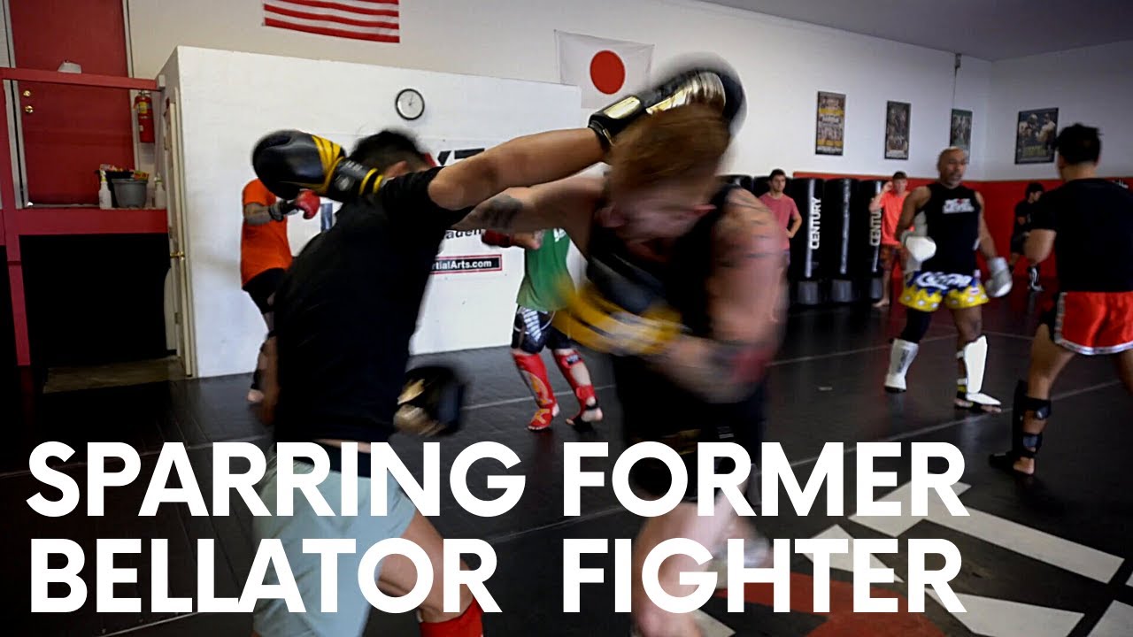 Sparring Former Bellator Fighter