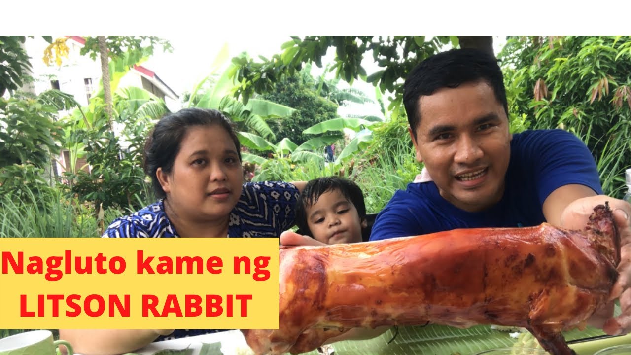 Lechon Rabbit || Unang tikim ng Rabbit meat..