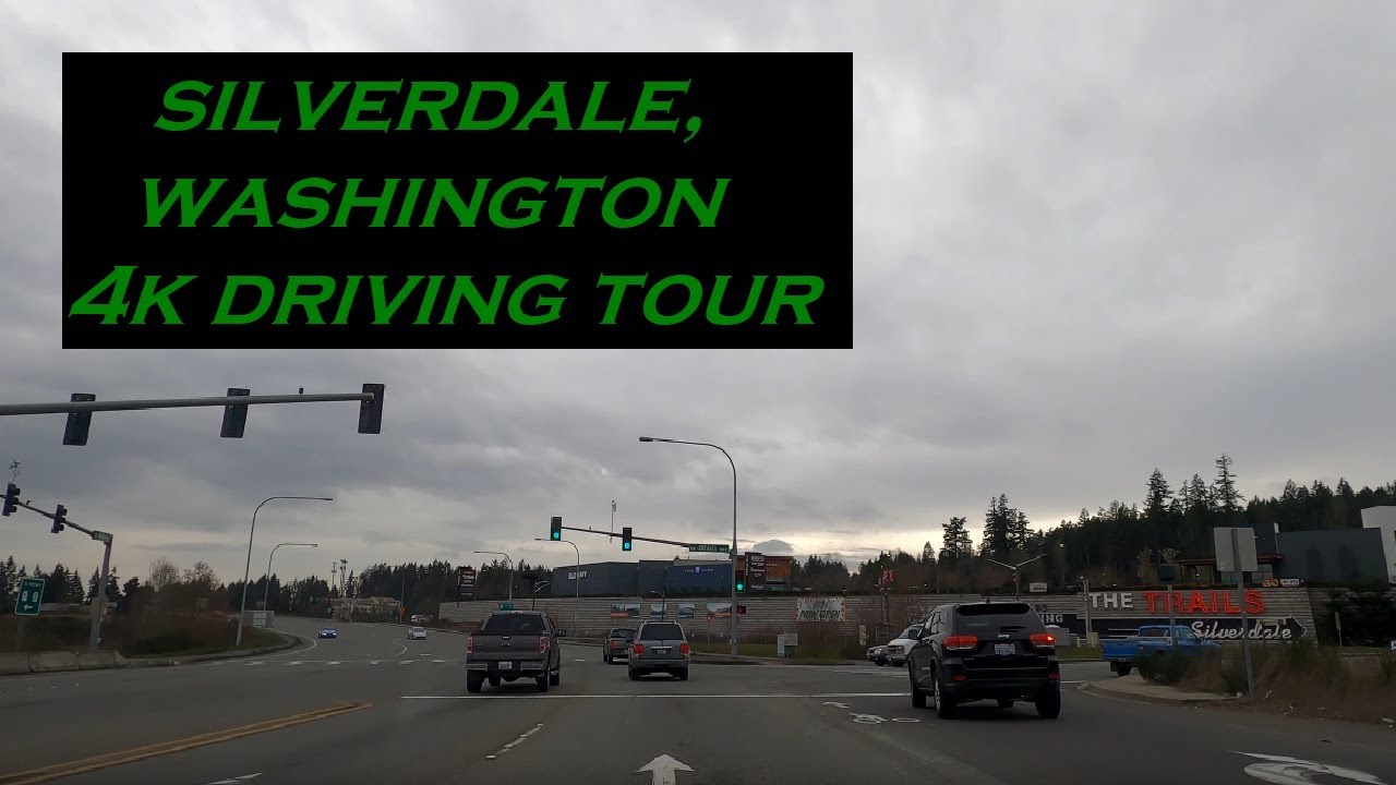 Silverdale, Washington | 4k Driving Tour | Dashcam