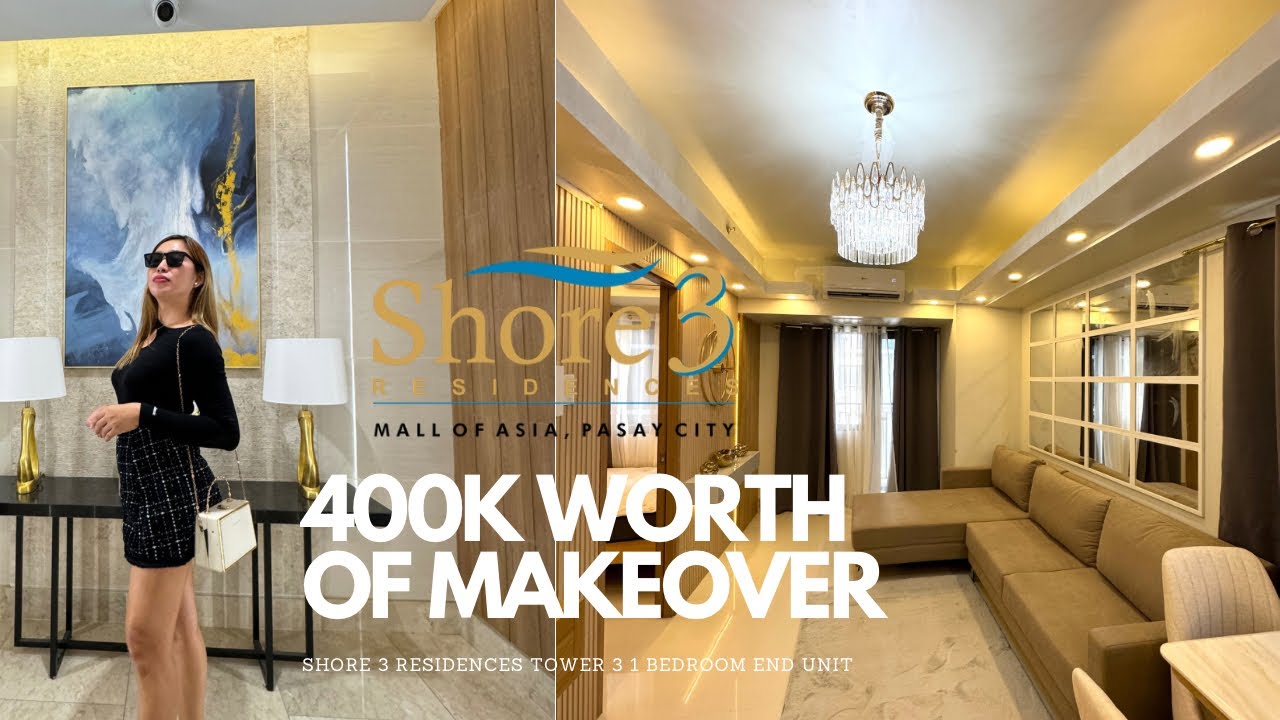 400K Worth of Condo Makeover | Shore 3 Tower 3 Big Cut End Unit