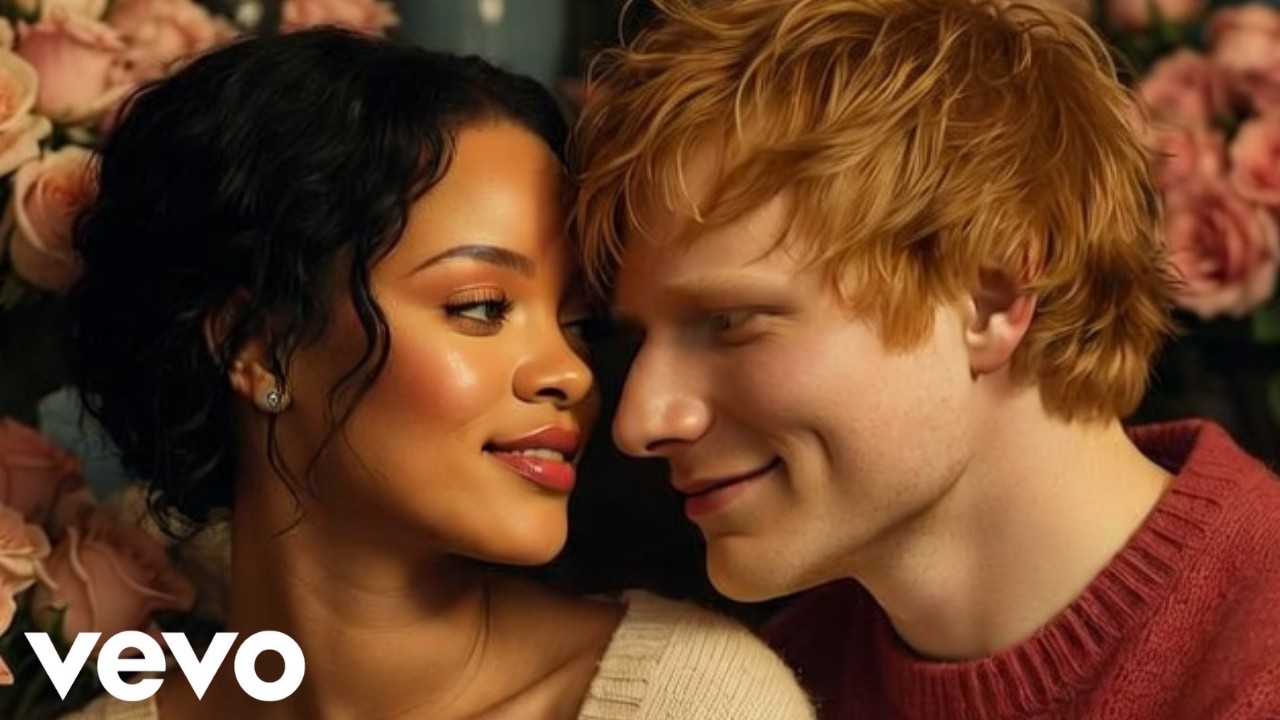 Ed Sheeran ft Rihanna – When Two Hearts Stay (Lyric Music Video 2026) | Love Song 2026