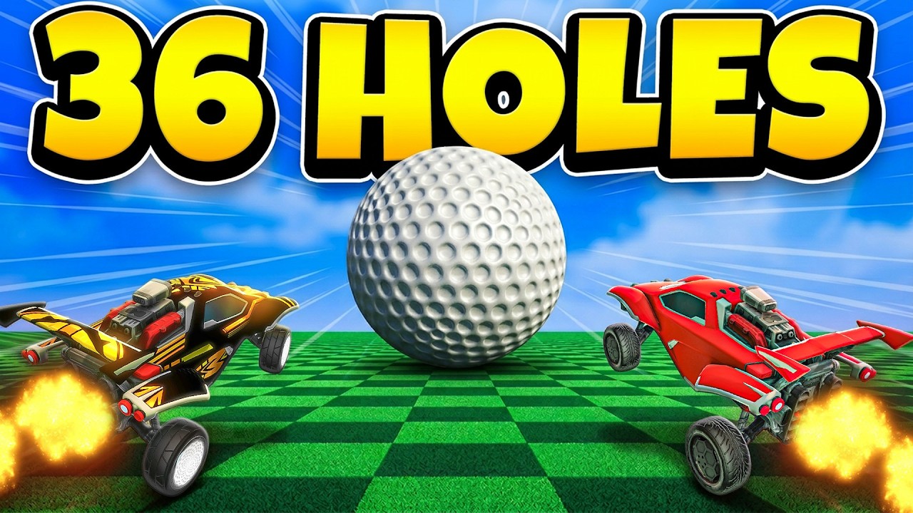 ЛУЧШИЙ 1 на 1 по гольфу в Rocket League