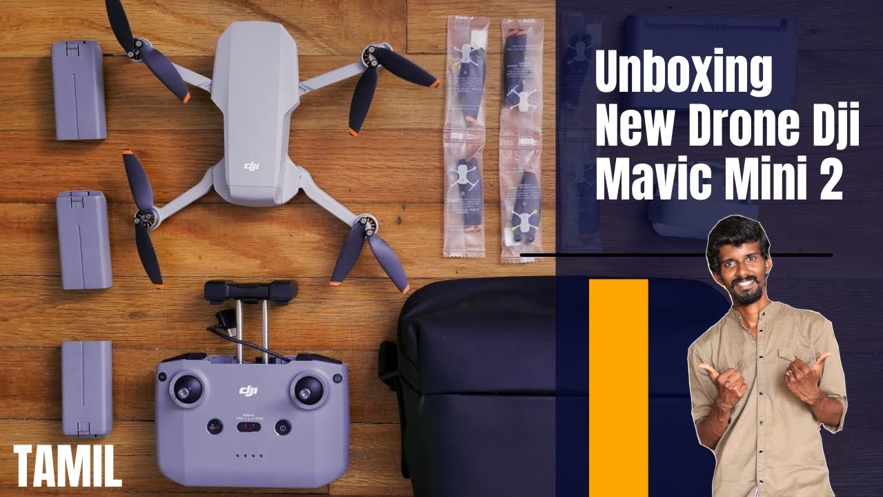 DJI Mini 2 Unboxing | DJI Mini 2 Fly More Combo Drone Tamil