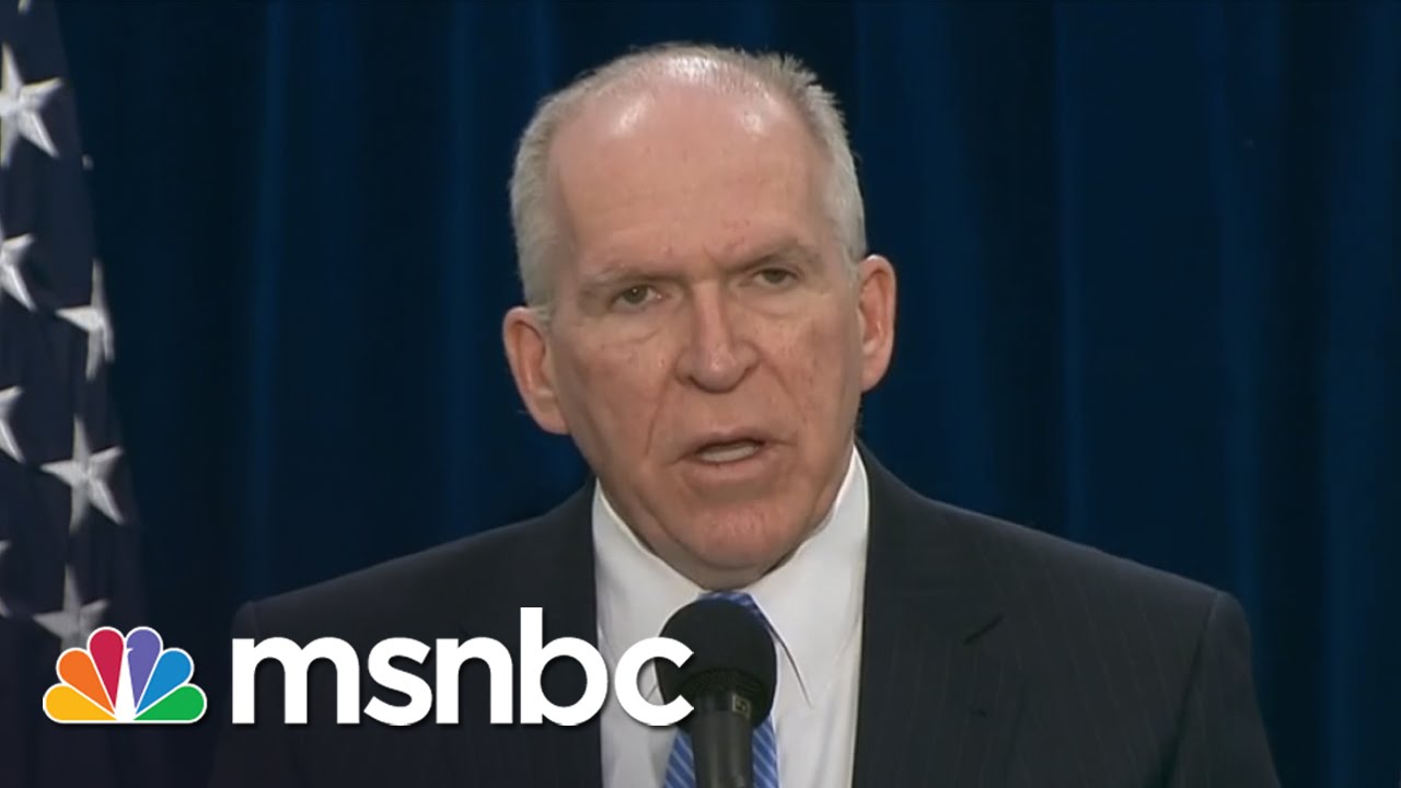 CIA Chief John Brennan Responds To Torture | msnbc
