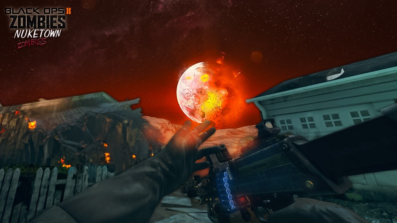 The Events Of NUKETOWN And MOON At The Same Time - Black Ops: 1/2 Zombies