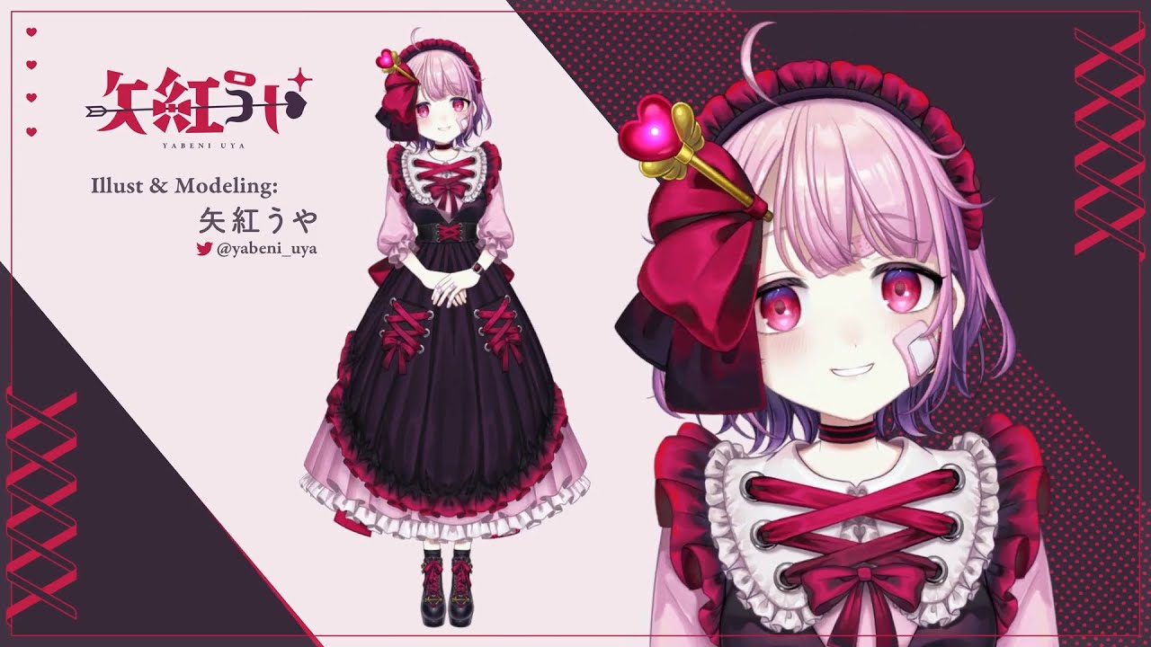 【Live2D Showcase】矢紅うや Yabeni Uya【Vtuber】