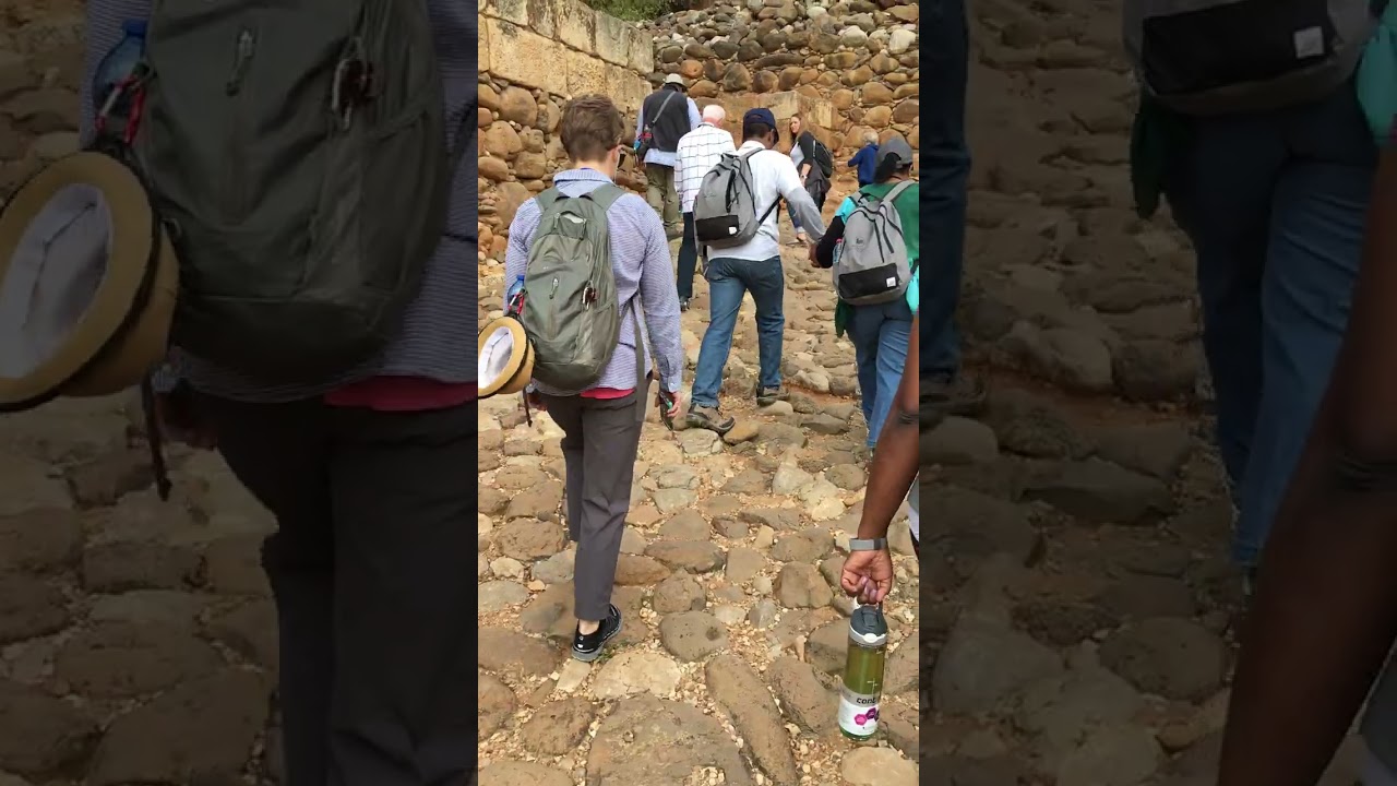 Our blessed visit to the gate of Dan in Israel.