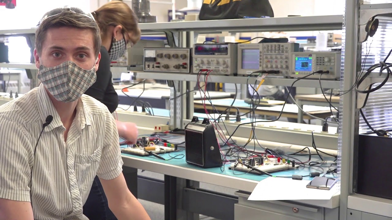 Idaho State University Robotics Student Audio Amplifier Project