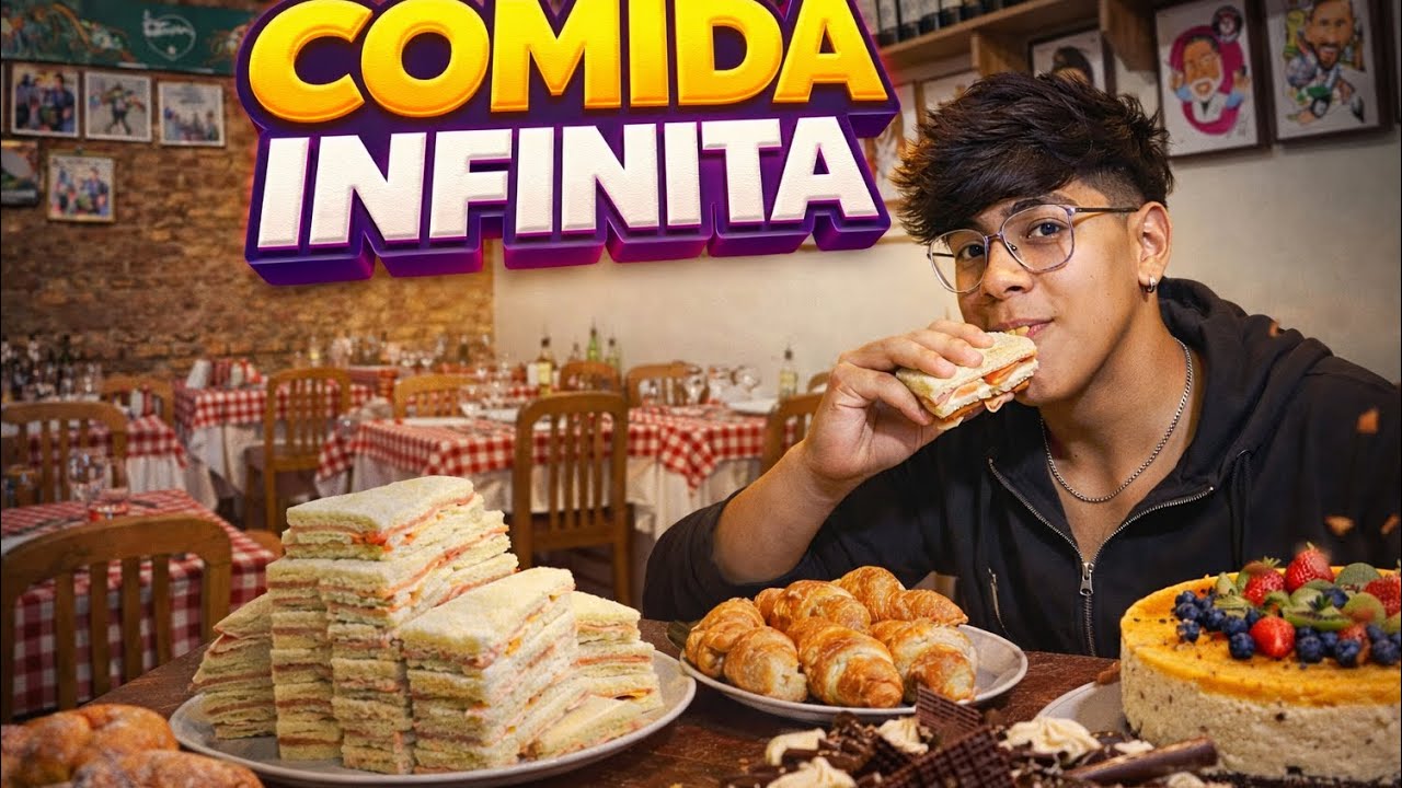 VISITAMOS UNA DE LAS MEJORES MERIENDAS LIBRES😱 | COMIDA