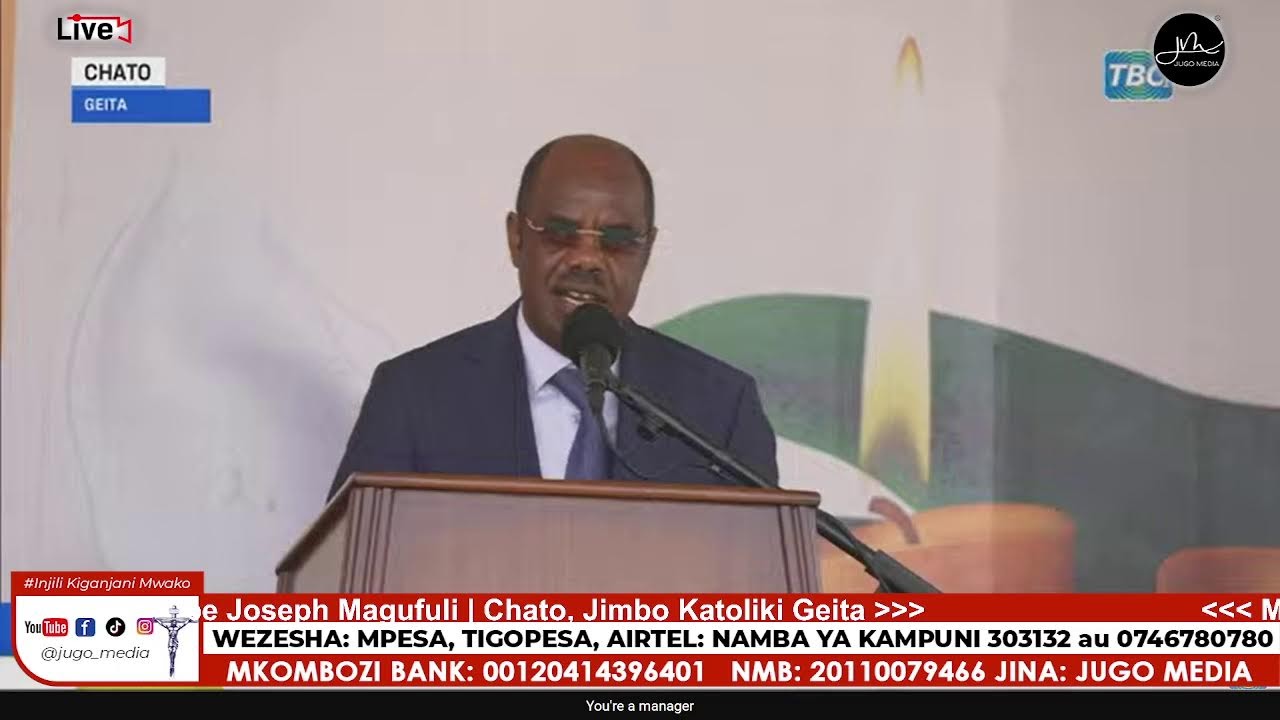 #LIVE: Misa Takatifu Kumbukumbu ya Miaka Mitano (5) ya Hayati Raisi Magufuli | Chato, Tanzania
