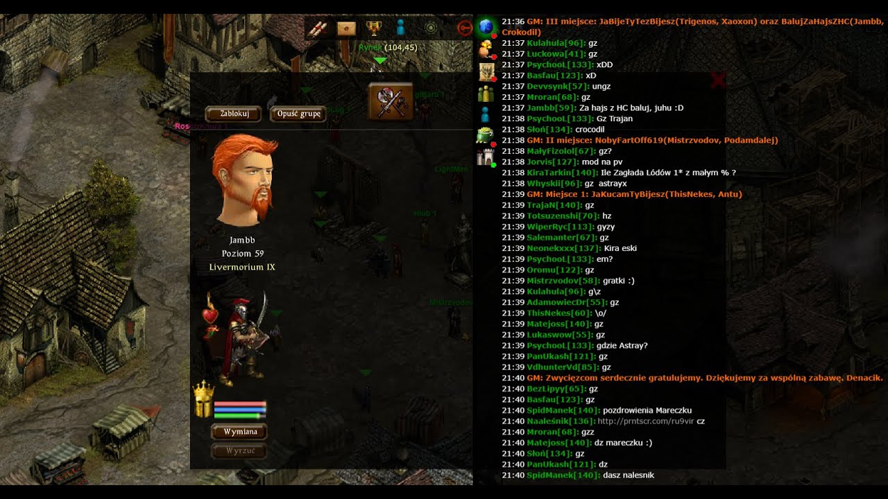 Taern Turniej 2vs2 53-69 3 Msc / Jakoś poszło + małe ulepki pod koniec :)