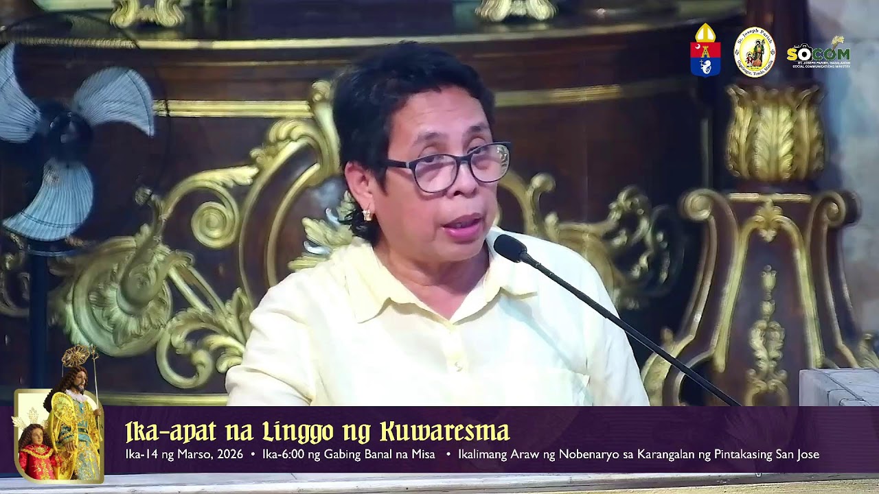LIVE: Ika-5 Araw ng Nobenaryo sa karangalan ng Pintakasing San Jose (Mar. 14, 2026 - 6:00 PM Mass)