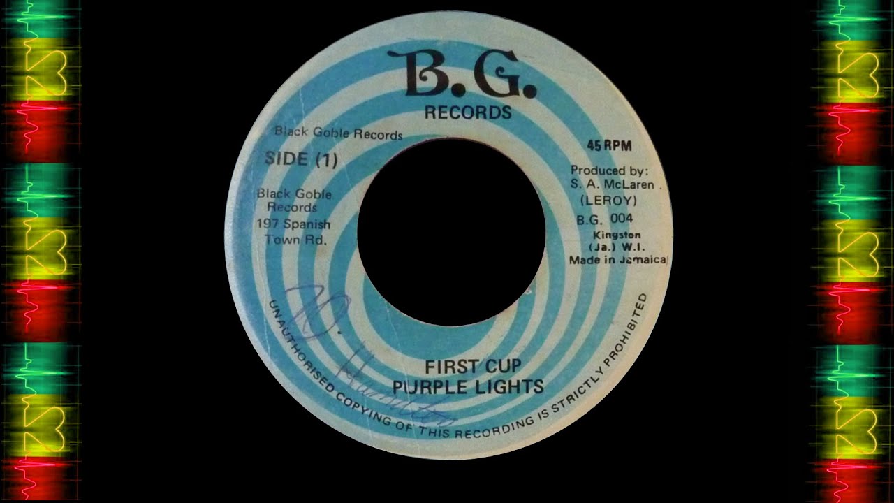 First Cup & Version - Purple Lights and the Leroy All Stars