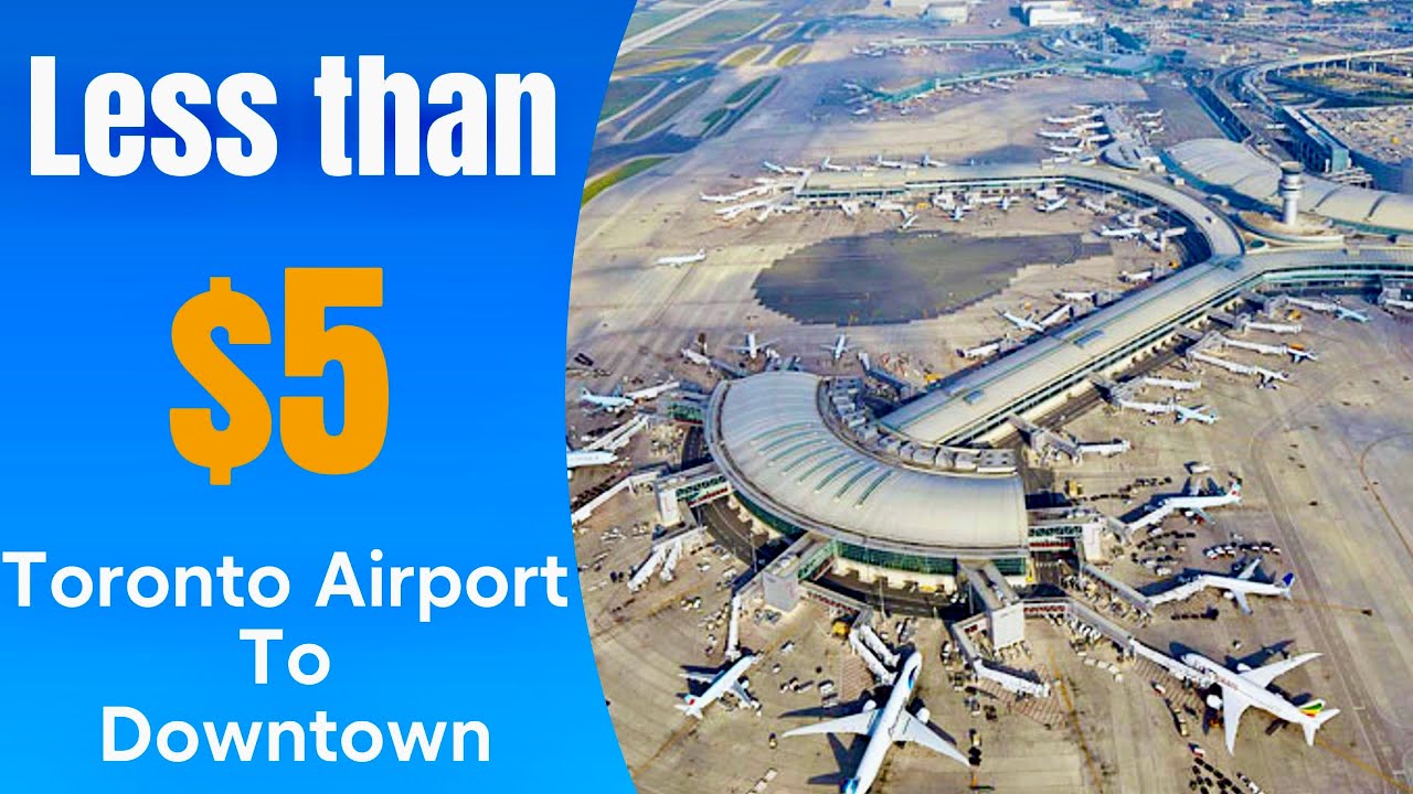 How to go from Toronto International Airport to downtown with less than $5 | TTC BUS
