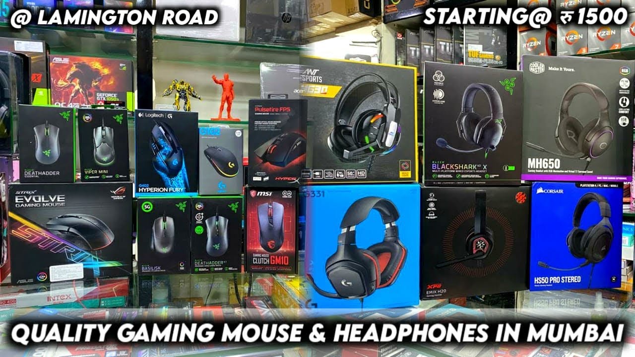 Quality Gaming Mouse & Headphones in Mumbai | Karma It Hub !!!