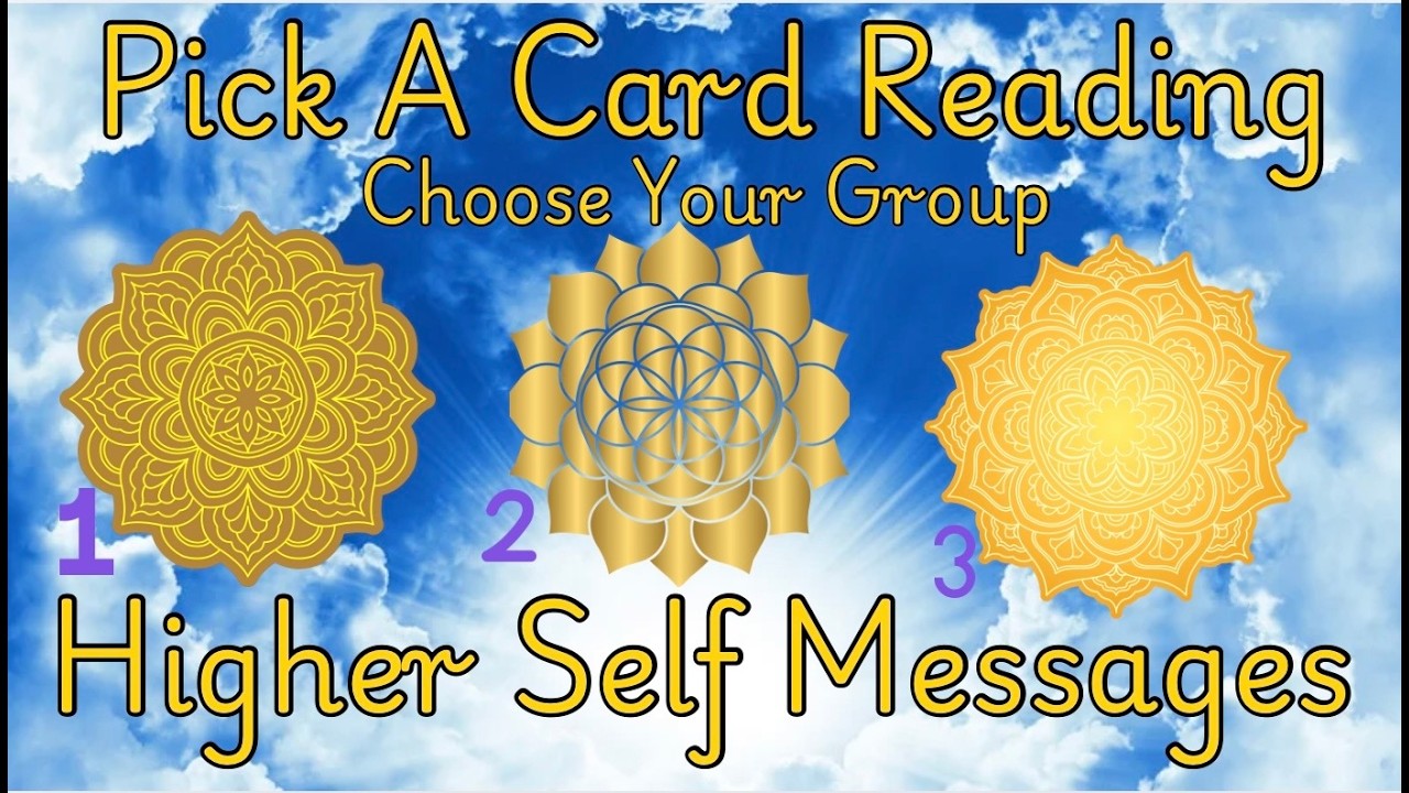 Higher Self Messages - ✨ Pick a Card Tarot Reading