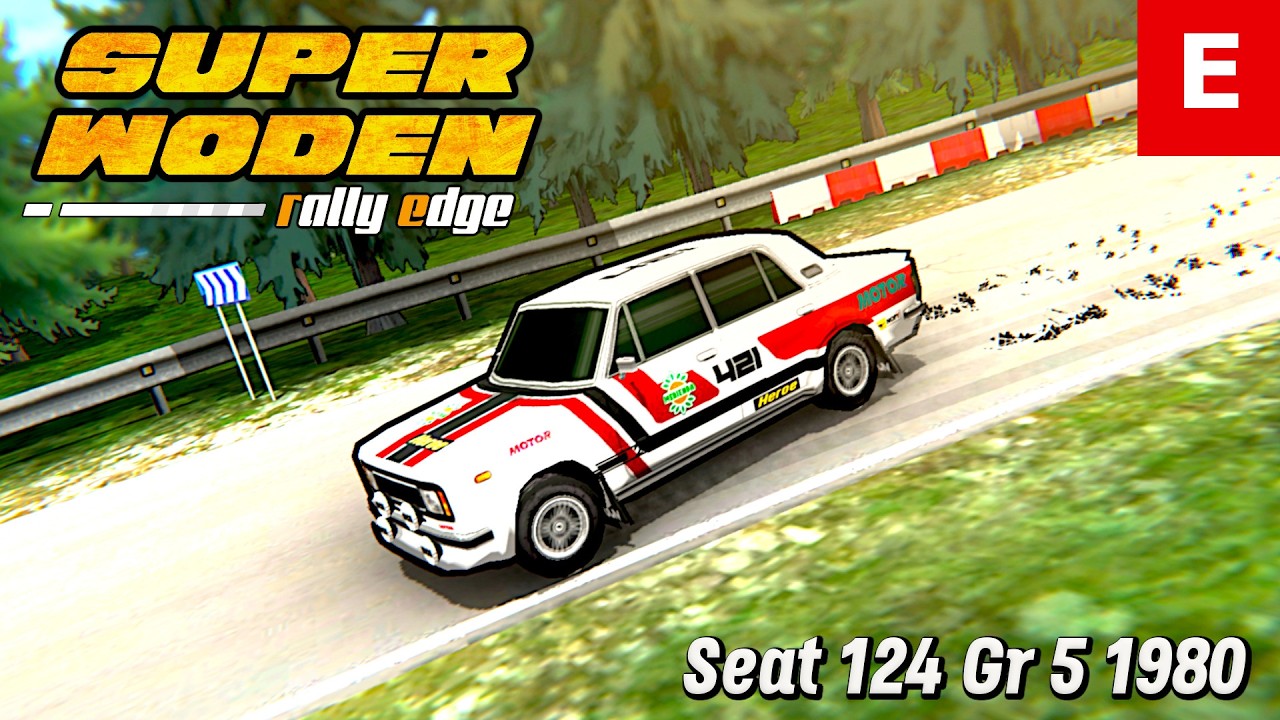 Super Woden Rally Edge – Seat 124 Gr 5 1980 White – Class E – 193 HP