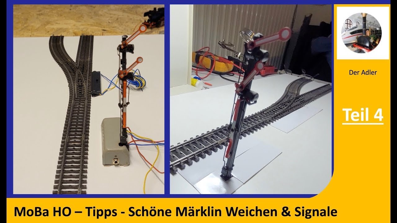 Schöne Märklin Weichen & Signale durch einen Trick #4