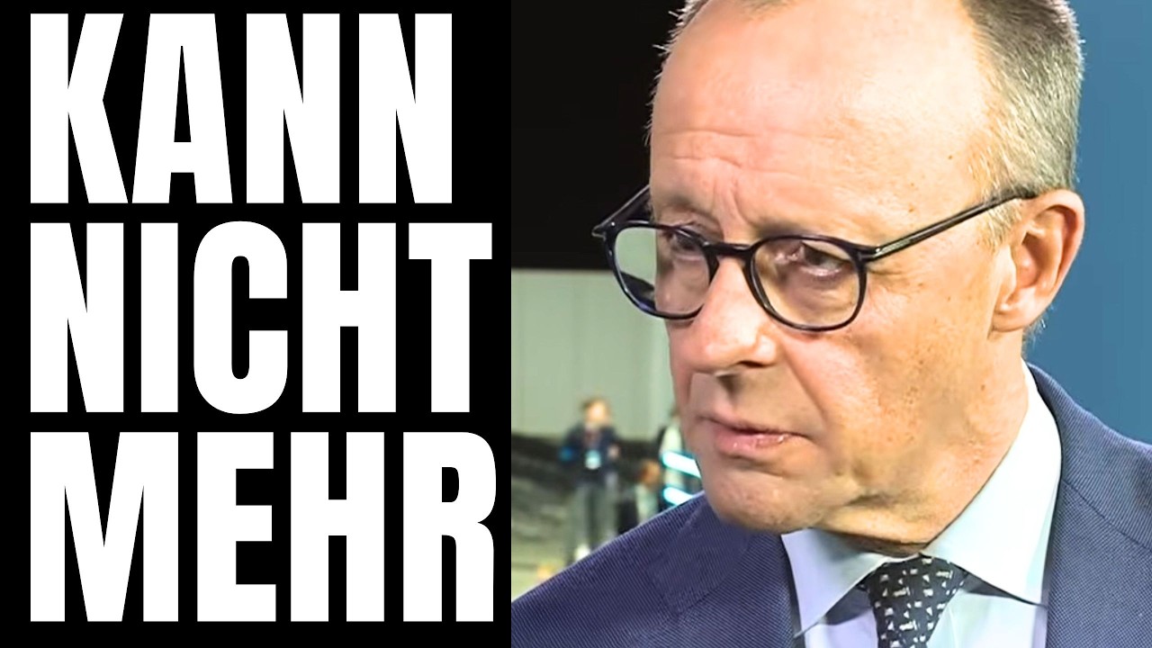 💥 PLÖTZLICH GIBT MERZ AUF 💥 ES IST VORBEI