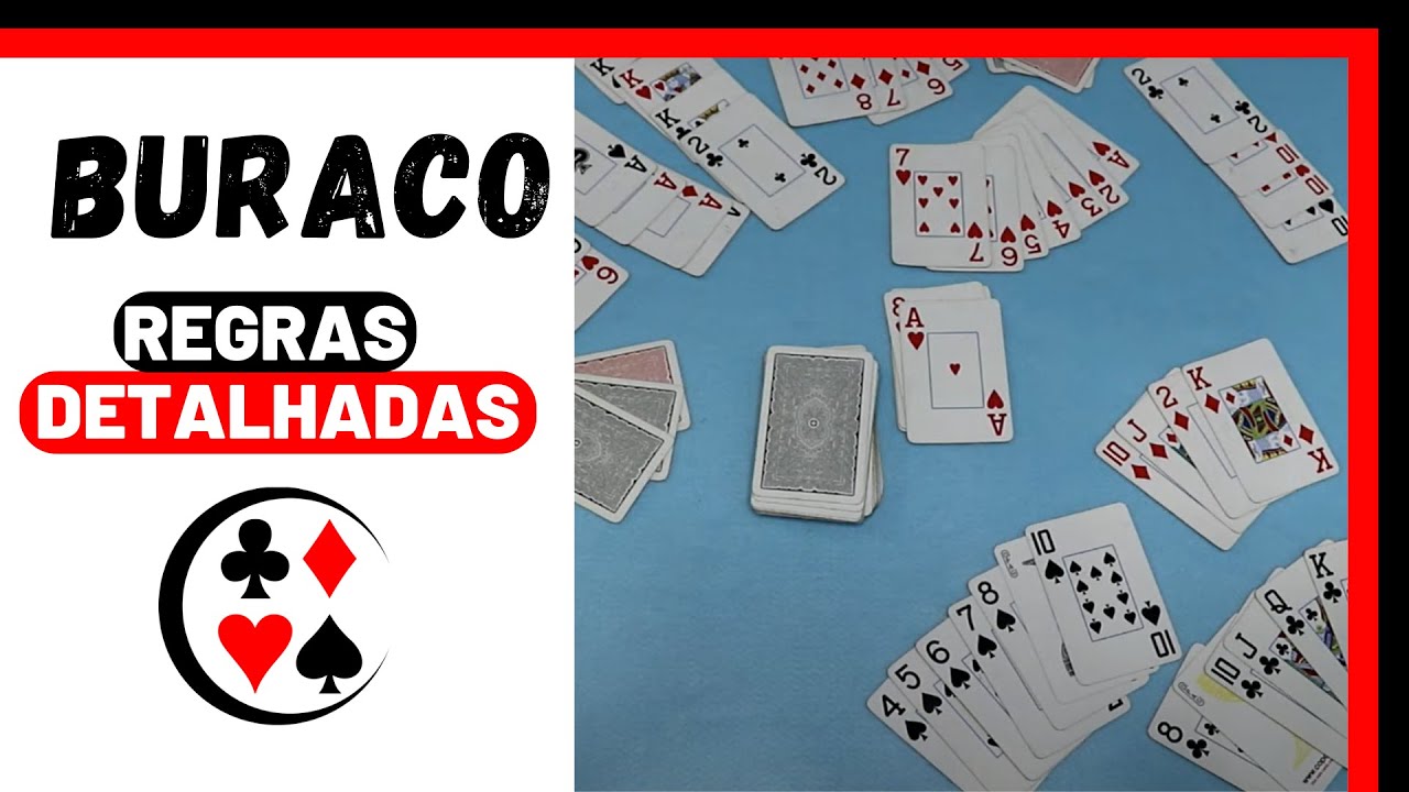 Como Jogar BURACO - Jogo de Baralho ♣️♦️♠️♥️