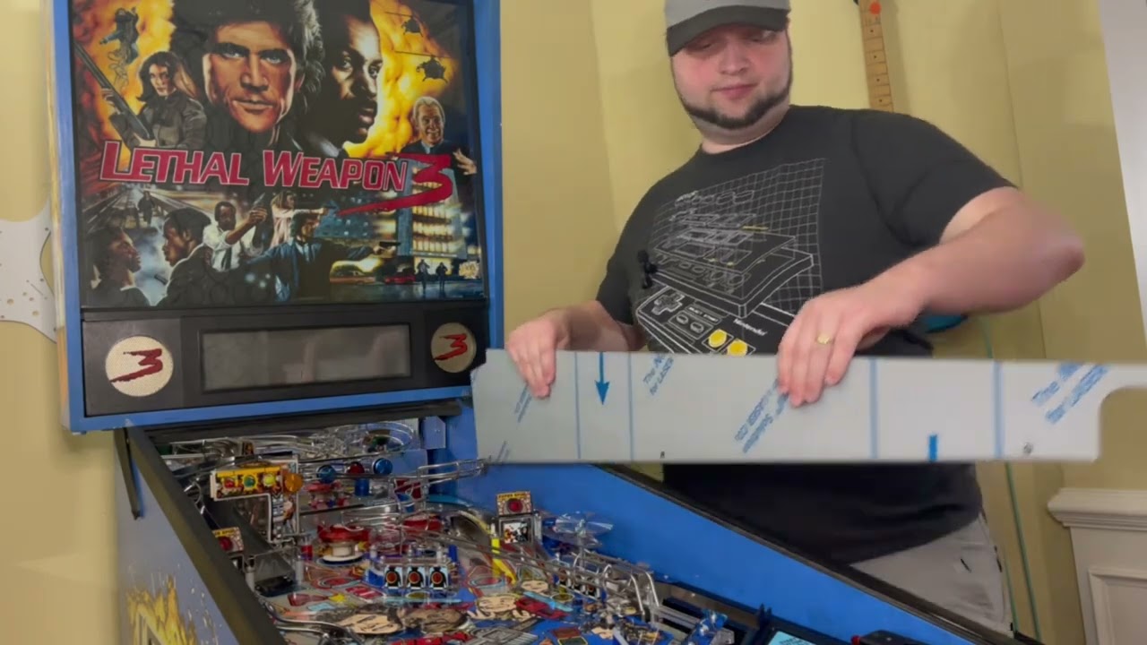 Installing Mirror Blades on my Lethal Weapon 3 Pinball Machine - Part 4