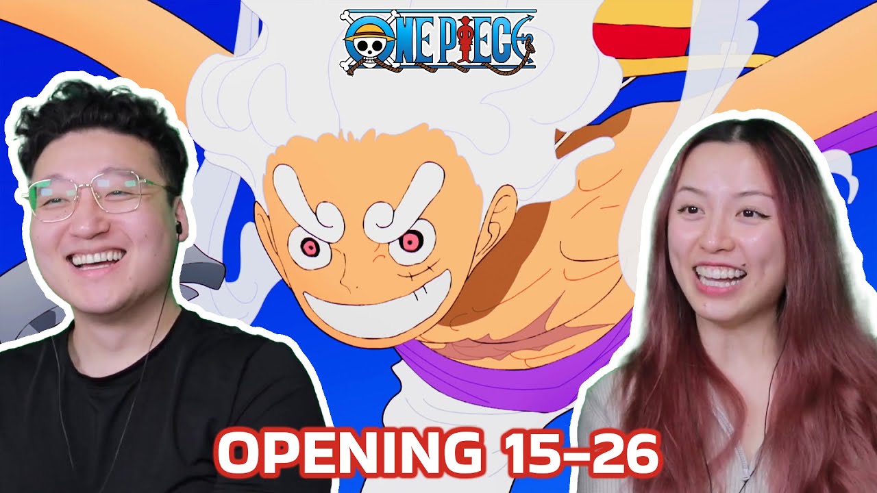 WE FINALLY WATCH TIME SKIP OPENINGS! | One Piece Openings 15 - 26 Couples Reaction & Discussion