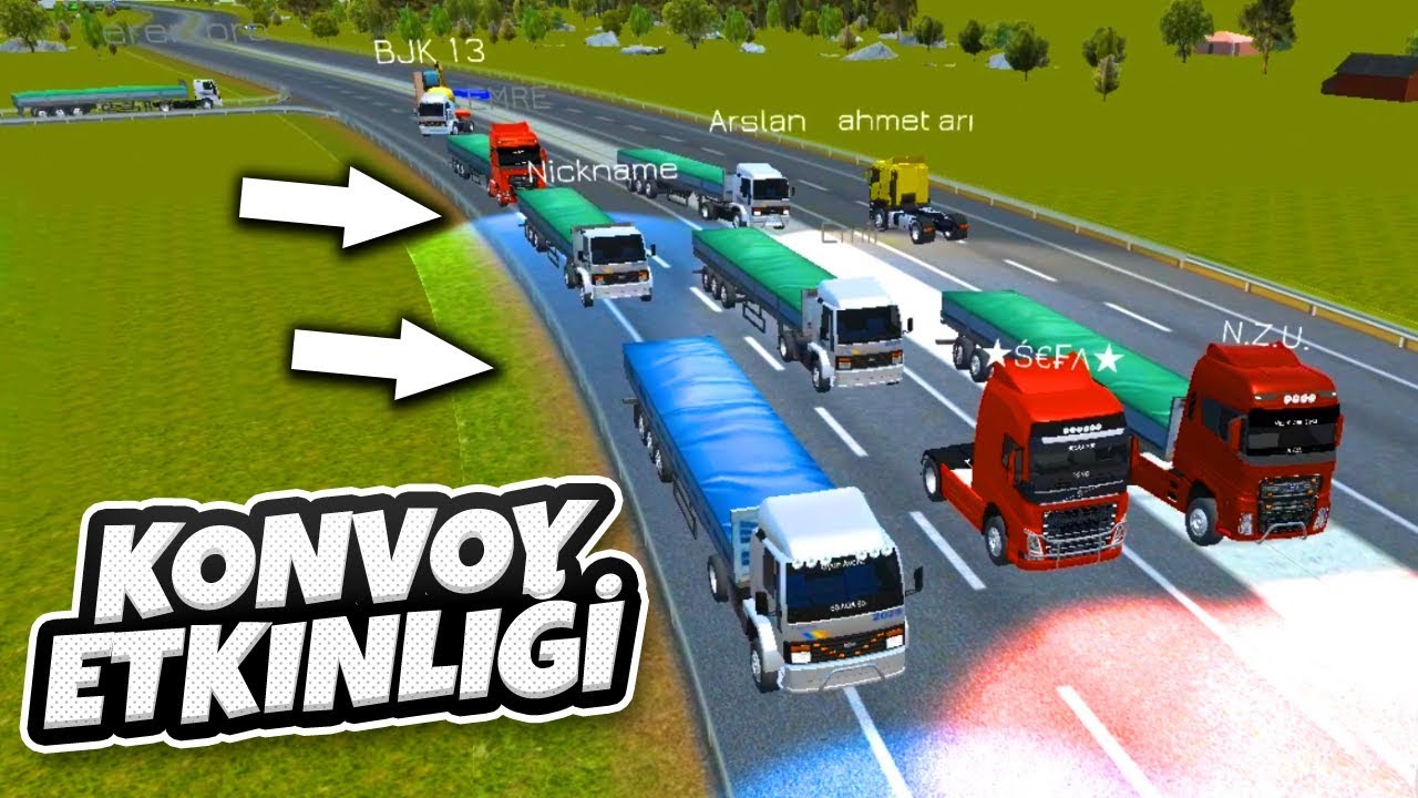 Cargo Simulator 2019 Türkiye Konvoy Etkinliği