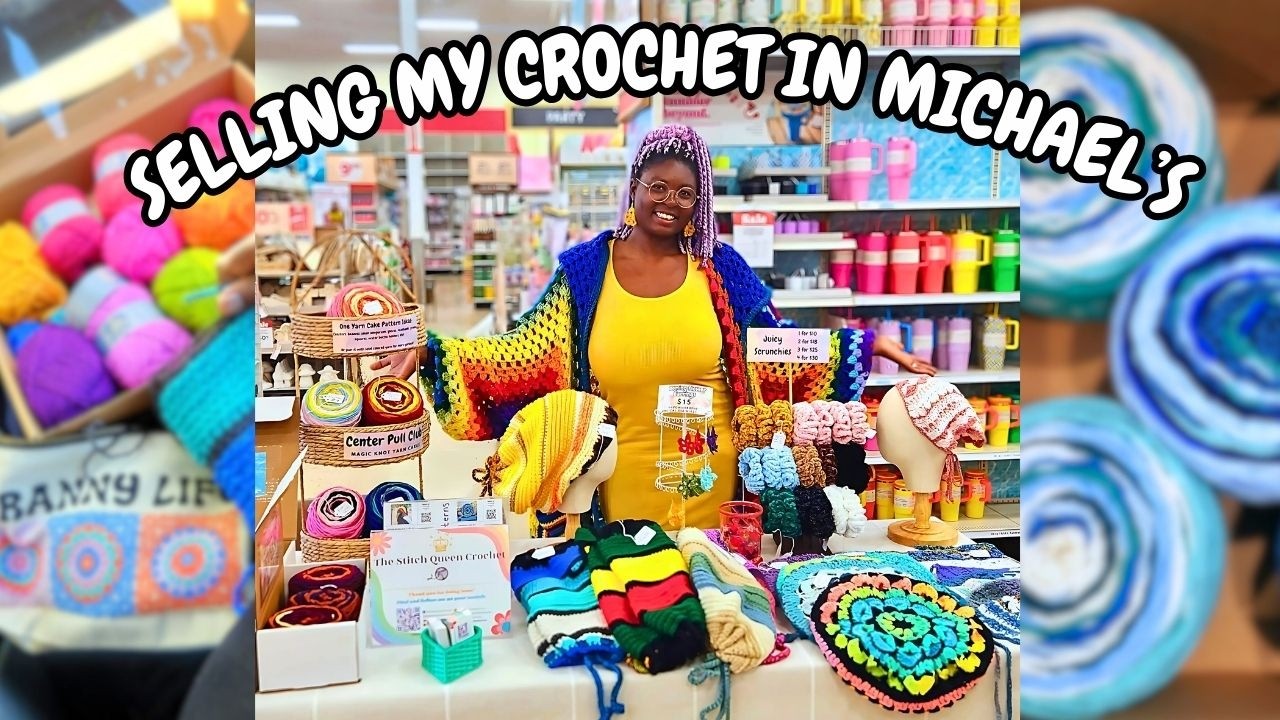 My FIRST Crochet Pop Up + Market Prep VLOG