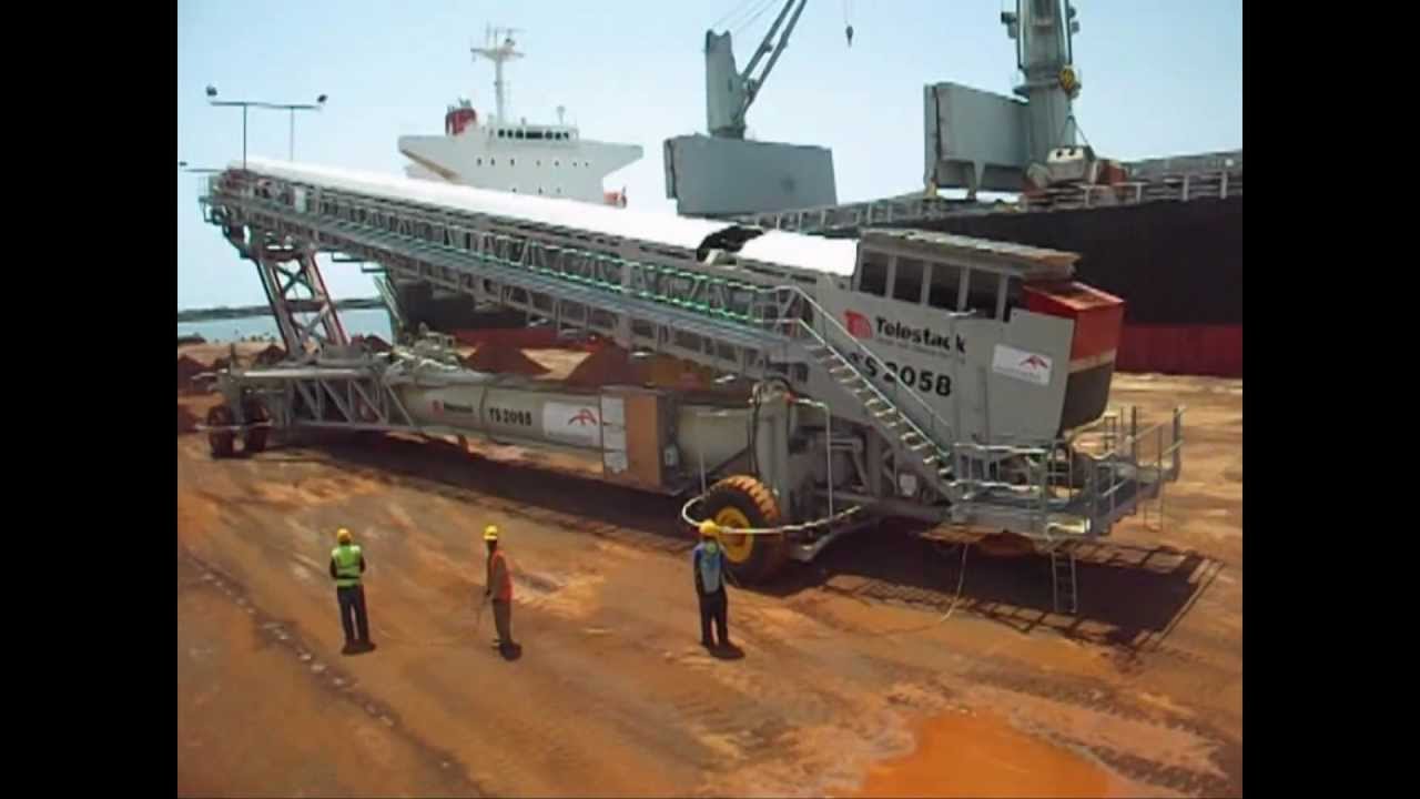 All Travel Mobile Shiploader - TS 2058 Shiploader & HF 2020 Hopper