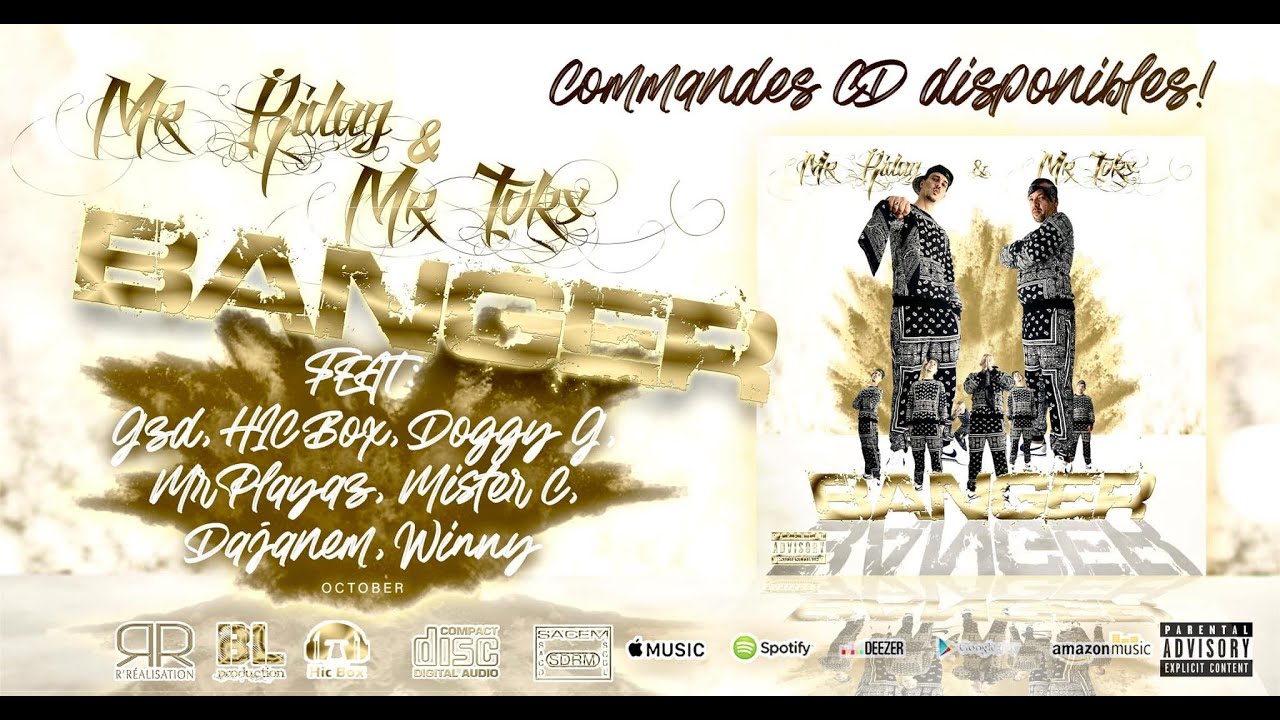 Mr Ridaz & Mr Toks - Album BANGER - 2020 - Feat GZD, HIC Box, Doggy G, Mister C, Winny, Dajanem