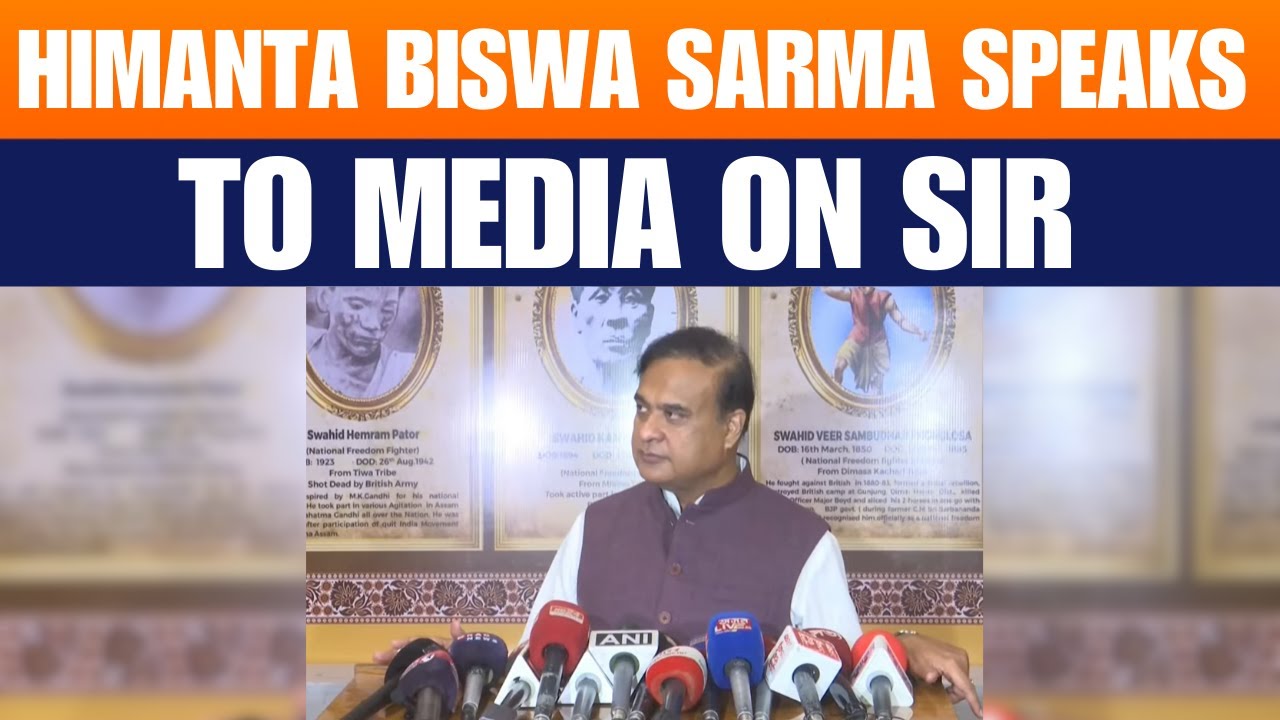 LIVE: Assam CM Himanta Biswa Sarma speaks to media on SIR & ST Status to six Communities