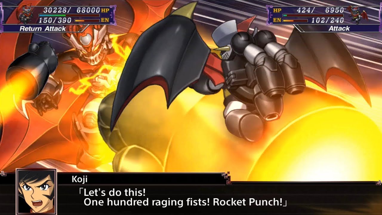 Super Robot Wars X (EN) - Mazinger Z VS Mazinger ZERO (Stage 28)