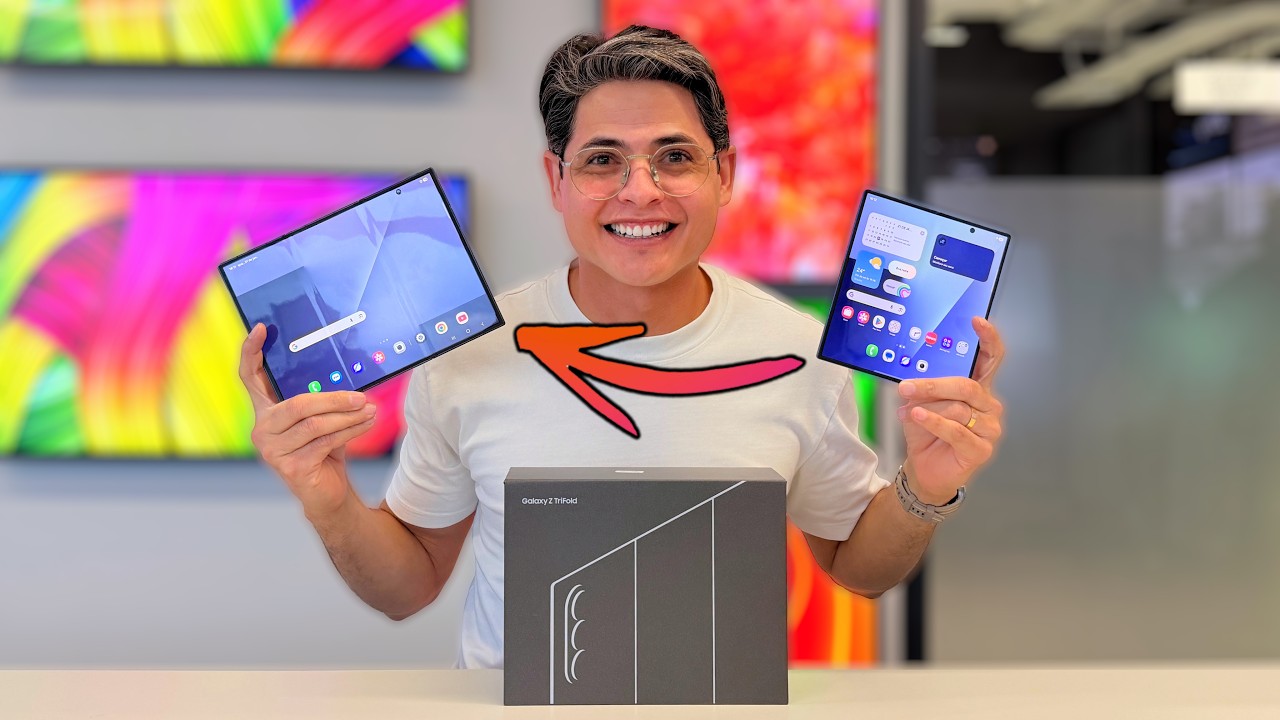 Galaxy Z TriFold, o CELULAR GIGANTE da SAMSUNG! Unboxing e impressões