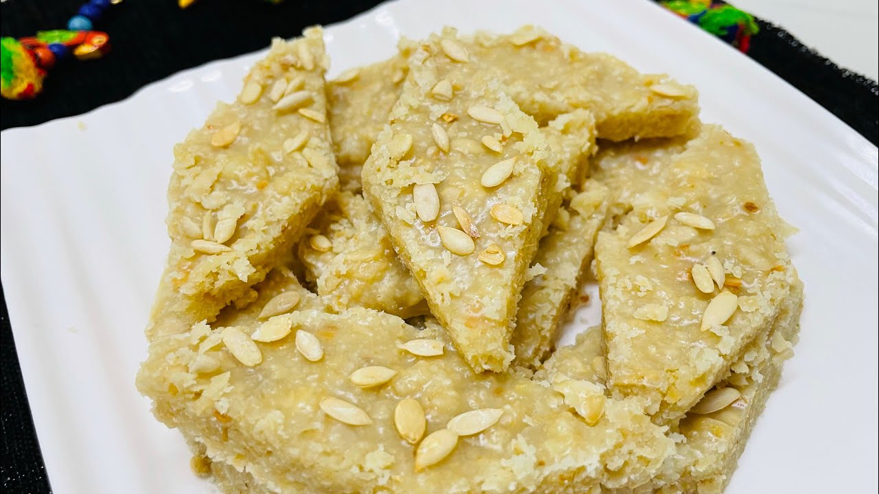 Kharbuja Seeds Barfi | Janmashtmi fast special | ख़रबूज़ा सीड्ज़ की बर्फ़ी। जन्माष्टमी स्पेशल |