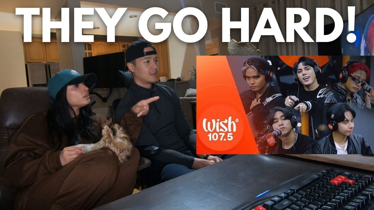 SB19 выступают с Mana Live на Wish 107.5 Bus! (Реакция пары)