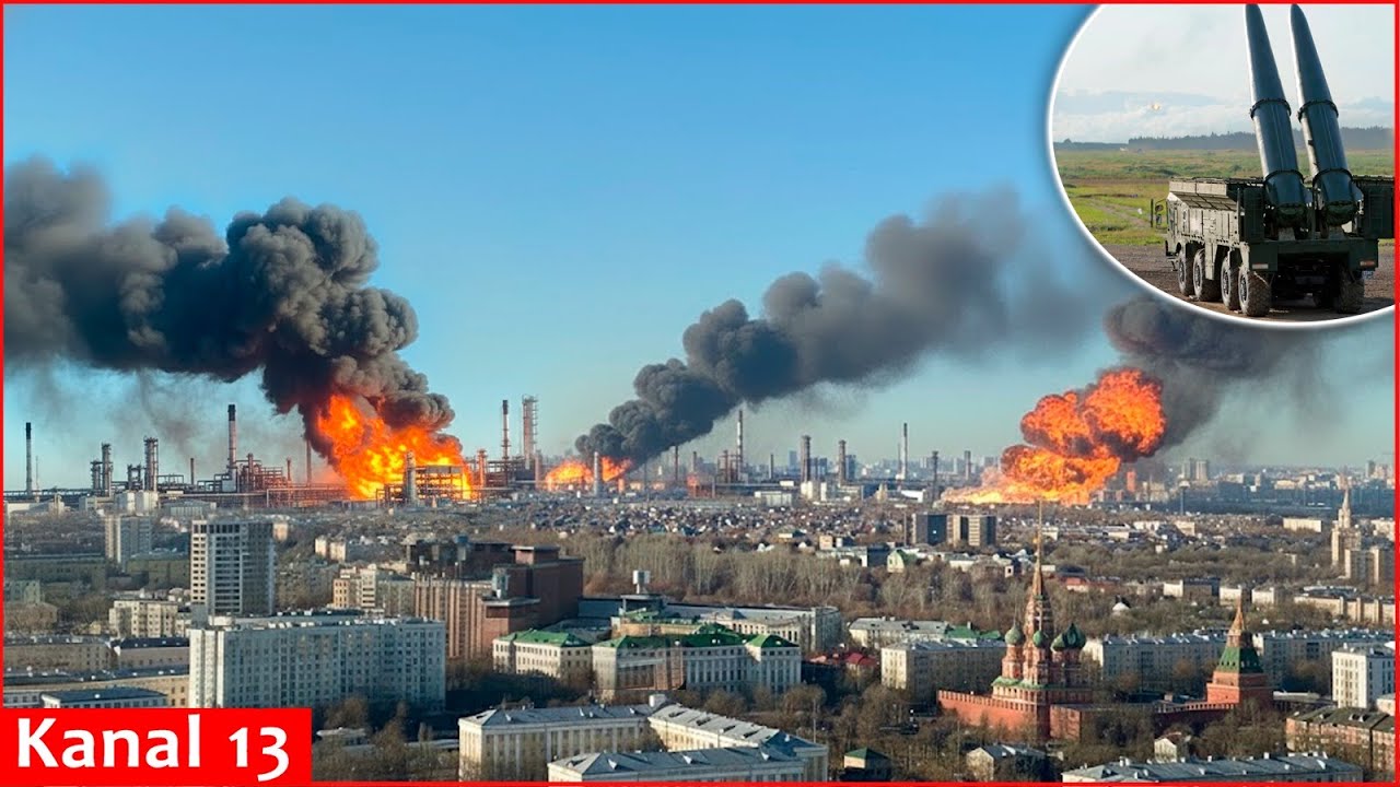 Удары по Москве баллистическими ракетами &laquo;Сапсан&raquo;: хаос охватил российскую столицу.